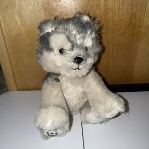 Build A Bear Wolf Pup Mini Beans 6 Inches
